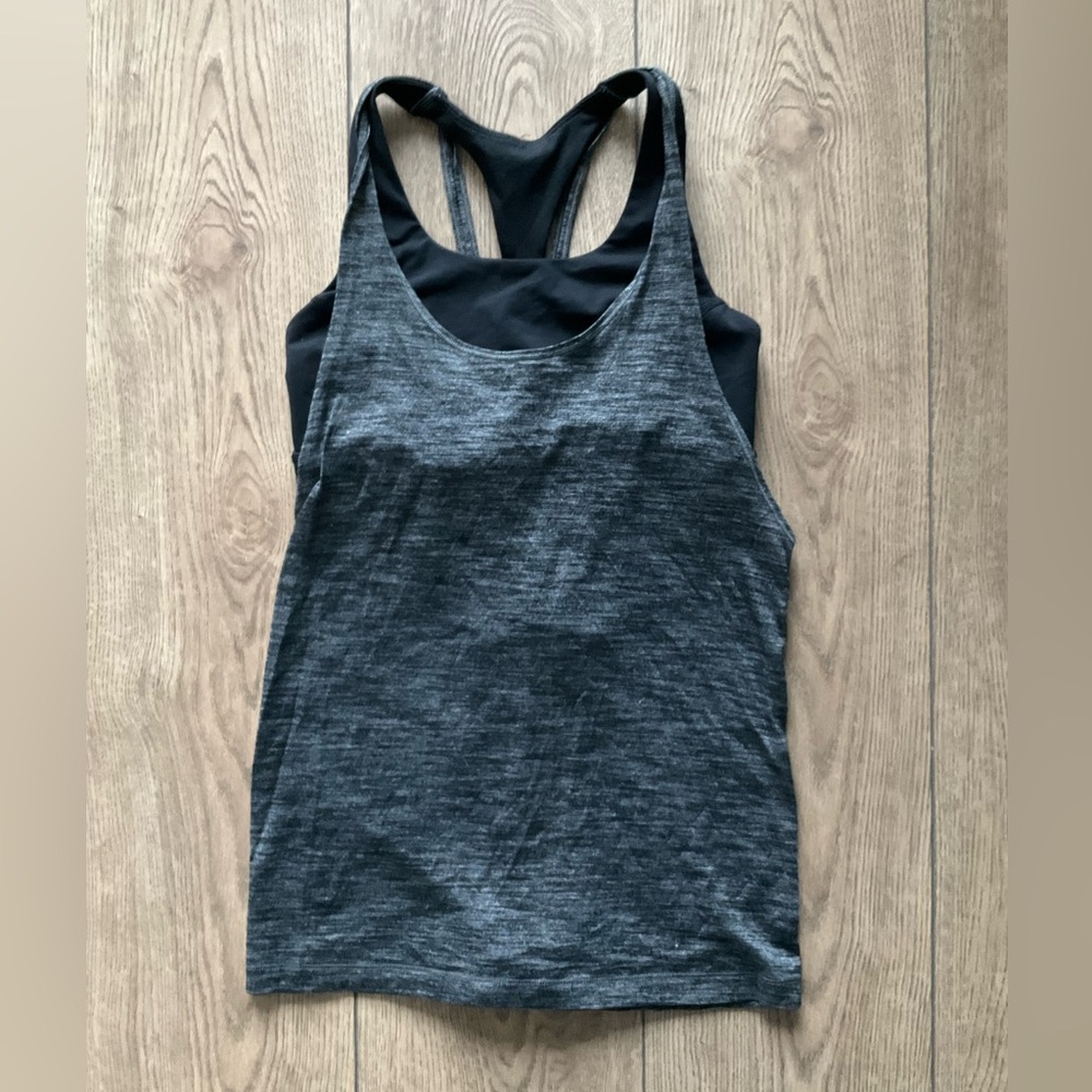 Lululemon flow Y 2-1 Tank Top